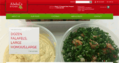 Desktop Screenshot of abdulskitchen.com.au