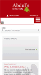 Mobile Screenshot of abdulskitchen.com.au